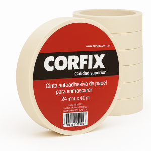 CORFIX CINTA DE PAPEL 24mm x 40m